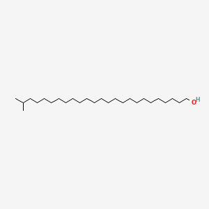 molecular formula C26H54O B1206267 24-Methylpentacosan-1-ol CAS No. 68444-33-7