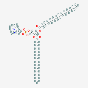 molecular formula C36H72NO8P B12062672 (Rac)-1,2-Dimyristoyl-sn-glycero-3-phosphocholine-d72 