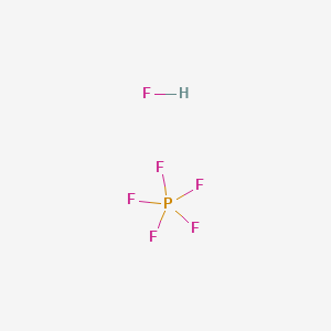 Pentafluoro-lambda5-phosphane;hydrofluoride