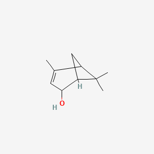 molecular formula C10H16O B1206271 Verbenol CAS No. 473-67-6
