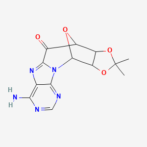 2',3'-O-Isopropylidene-5'-oxo-8,5'-cycloadenosine