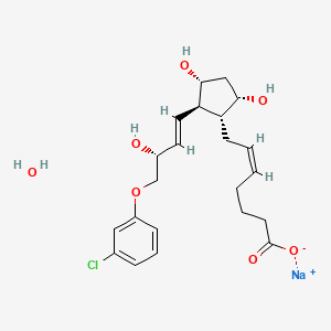 molecular formula C22H30ClNaO7 B12062842 (+/-)-Cloprostenol sodium salt 