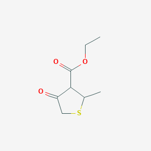 Ethyl 2-methyl-4-oxotetrahydrothiophene-3-carboxylate