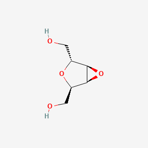 molecular formula C6H10O4 B1206294 2,5-3,4-Dianhydroaltritol CAS No. 84518-62-7