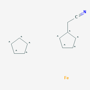 molecular formula C12H11FeN B12063095 Ferrocene acetonitrile 