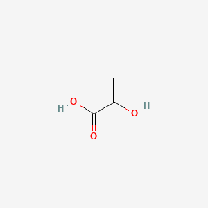 molecular formula C3H4O3 B1206310 2-Hydroxyacrylic acid CAS No. 35326-33-1