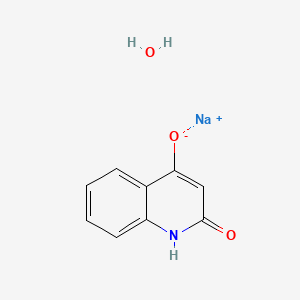 Sodium 2-hydroxyquinolin-4-olate hydrate