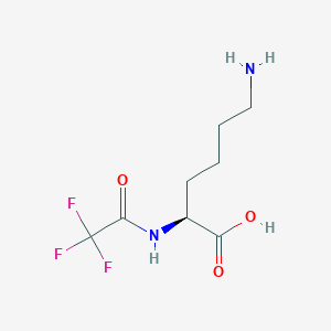 molecular formula C8H13F3N2O3 B12063184 trifluoroacetyl-L-lysine CAS No. 21761-08-0