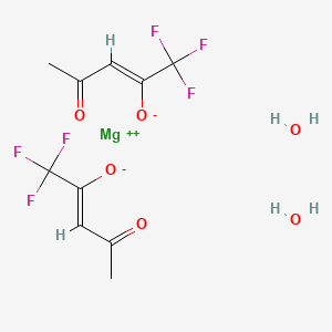 magnesium;(Z)-1,1,1-trifluoro-4-oxopent-2-en-2-olate;dihydrate