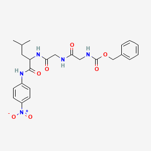 molecular formula C24H29N5O7 B12063353 Z-Gly-Gly-Leu-pNA 