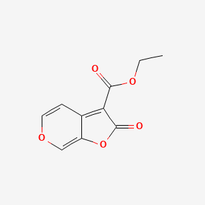 2-oxo-2H-furo[2,3-c]pyran-3-carboxylic acid, ethyl ester