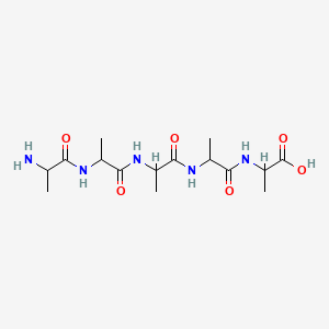 molecular formula C15H27N5O6 B12063525 Ala-Ala-Ala-Ala-Ala 