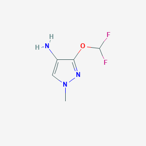 3-(Difluoromethoxy)-1-methyl-1H-pyrazol-4-amine