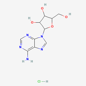 molecular formula C10H14ClN5O4 B12063604 Adenosinehydrochloride 