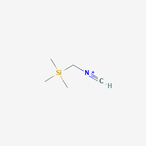 molecular formula C5H12NSi+ B12063606 Methylidyne[(trimethylsilyl)methyl]azanium 