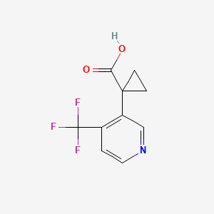 1-[4-(Trifluoromethyl)-3-pyridyl]cyclopropanecarboxylic acid