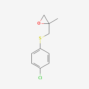 2-([(4-Chlorophenyl)thio]methyl)-2-methyloxirane