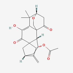 molecular formula C22H26O6 B1206377 考索伊丁 A 