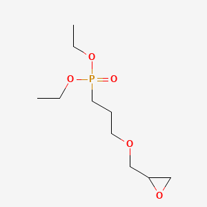 molecular formula C10H21O5P B12063802 Diethyl (3-(oxiranylmethoxy)propyl)phosphonate CAS No. 55884-03-2