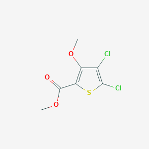 molecular formula C7H6Cl2O3S B12063830 Methyl 4,5-dichloro-3-methoxythiophene-2-carboxylate 