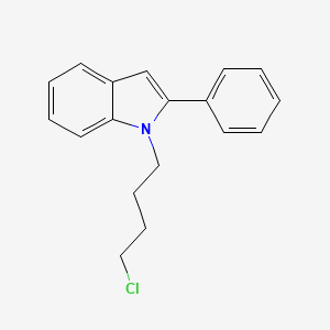 1-(4-Chlorobutyl)-2-phenylindole