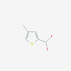 2-(Difluoromethyl)-4-methylthiophene