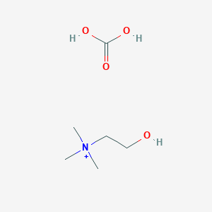 molecular formula C6H16NO4+ B12063930 Carbonic acid; choline 