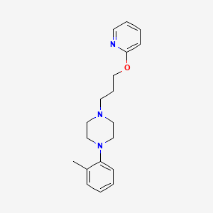 molecular formula C19H25N3O B1206407 托吡酯 CAS No. 54063-58-0