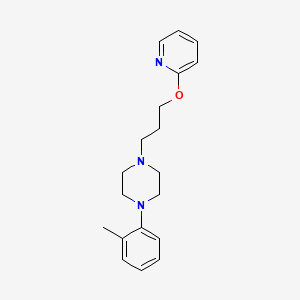 molecular formula C19H25N3O B1206407 Toprilidine CAS No. 54063-58-0