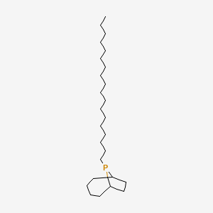 molecular formula C26H51P B12064077 9-Stearyl-9-phosphabicyclo(4.2.1)nonane CAS No. 99886-26-7