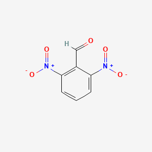 molecular formula C7H4N2O5 B1206409 2,6-二硝基苯甲醛 CAS No. 606-31-5