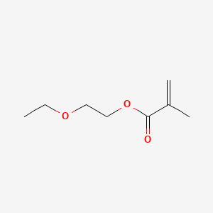 molecular formula C8H14O3 B1206410 2-乙氧基乙基甲基丙烯酸酯 CAS No. 2370-63-0