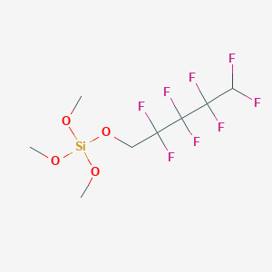 1H,1H,5H-Octafluoropentoxytrimethoxysilane