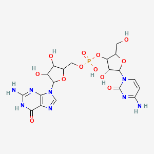 molecular formula C19H25N8O12P B12064109 Cytidylyl-(3'->5')-guanosine 