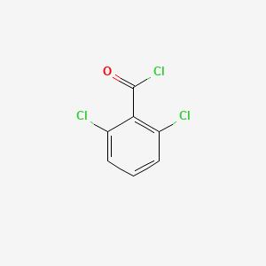 molecular formula C7H3Cl3O B1206418 2,6-二氯苯甲酰氯 CAS No. 4659-45-4