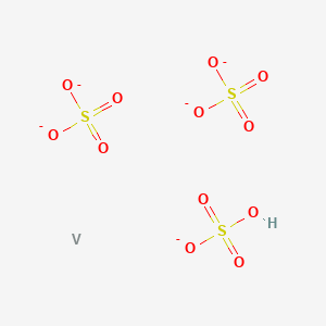 Hydrogen sulfate;vanadium;disulfate