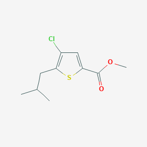 Methyl 4-chloro-5-isobutylthiophene-2-carboxylate