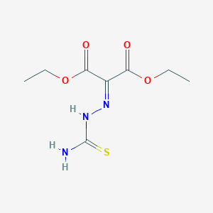 Propanedioic acid, [(aminothioxomethyl)hydrazono]-, diethyl ester