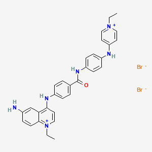 molecular formula C31H32Br2N6O B1206450 凯恩喹啉 CAS No. 42013-69-4