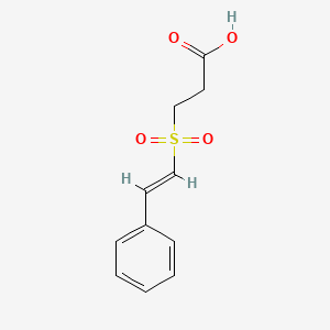 3-(Styrylsulfonyl)propanoic acid