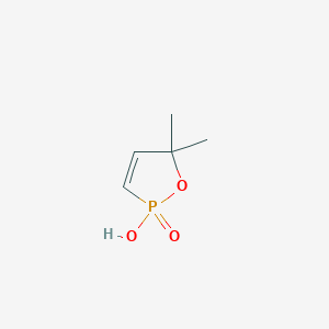 1,2-Oxaphosphole, 2,5-dihydro-2-hydroxy-5,5-dimethyl-, 2-oxide