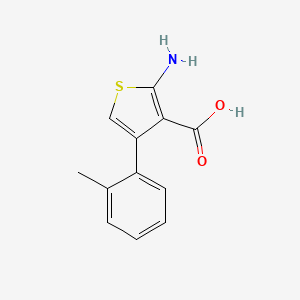 2-Amino-4-(o-tolyl)thiophene-3-carboxylic acid