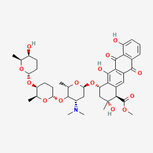 molecular formula C41H53NO14 B1206468 Auramycin G CAS No. 83753-73-5