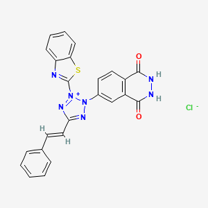 molecular formula C24H16ClN7O2S B12064685 Bspt salt CAS No. 38116-89-1