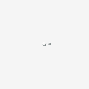 molecular formula Cr+4 B1206469 铬(4+) CAS No. 15723-28-1