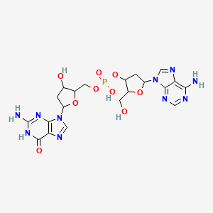 Deoxyadenylyl-(3'-5')-deoxyguanosine