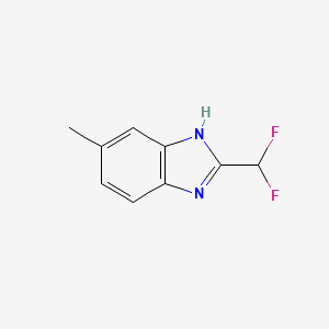 2-(Difluoromethyl)-6-methyl-1H-benzimidazole