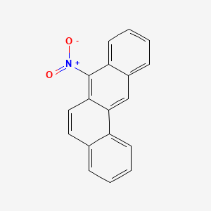 molecular formula C18H11NO2 B1206480 7-Nitrobenz[a]anthracene CAS No. 20268-51-3