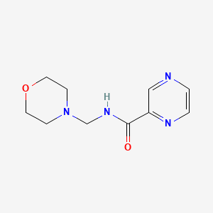 molecular formula C10H14N4O2 B1206486 莫林酰胺 CAS No. 952-54-5