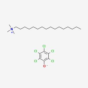 Trimethylcetylammonium pentachlorophenate